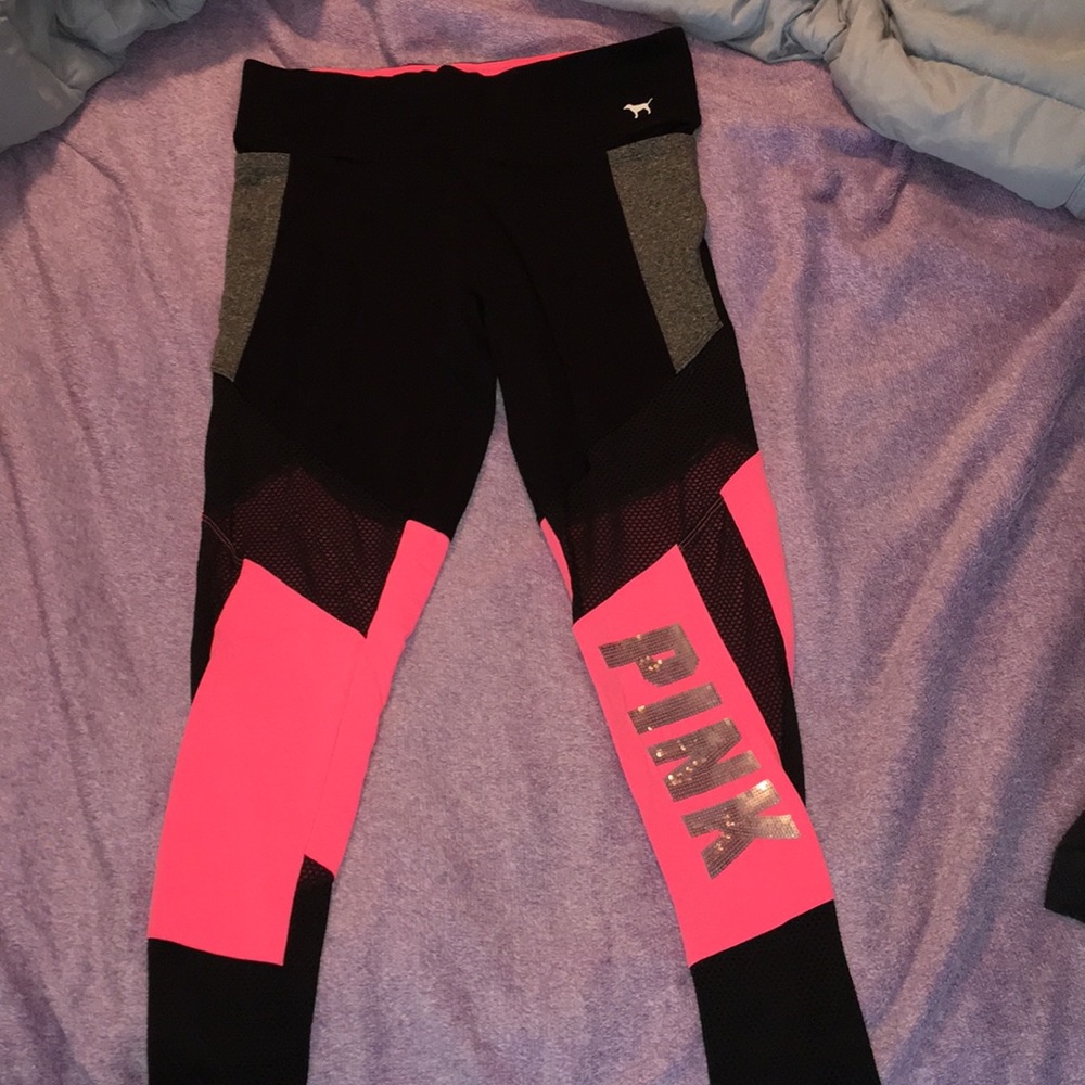 Pink leggings
